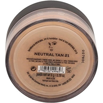 Bareminerals Original Foundation Spf15 #21 Neutrale Tan 8g