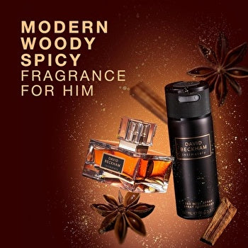 David Beckham Intimately For Men Gift Set Eau De Toilette 75ml And Deospray 150ml 75ml