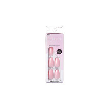 Kiss My Face Impress Color Mc Pink Dream Nails 30 Pcs
