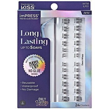 Kiss My Face Impress Press On Longlasting 01 - False Lashes