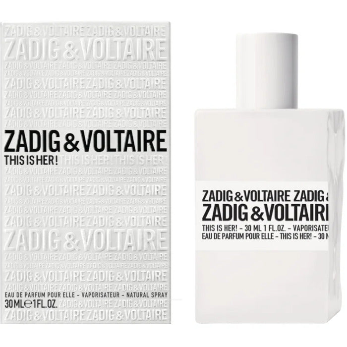 Zadig & Voltaire This Is Her! Eau De Parfum 30ml