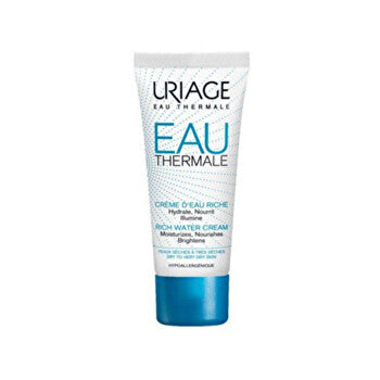 Uriage Nourishing And Moisturizing Cream For Dry To Very Dry Skin Eau Thermale (rich Water Cream) 40ml 40ml