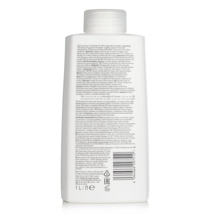 Wella SP Color Save Shampoo (For Coloured Hair) 1000ml/33.8oz