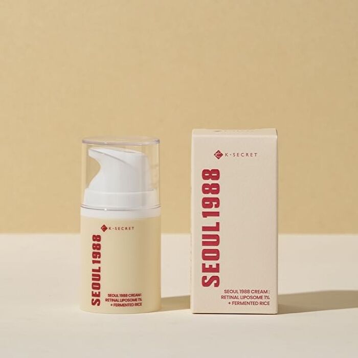 K-secret Seoul 1988 Face Cream Retinal Liposome 1% & Fermented Rice 50ml