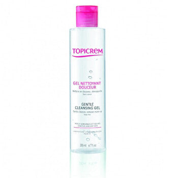 Topicrem Gentle Cleansing Gel - Cleansing Gel For Face Body And Hair 200ml