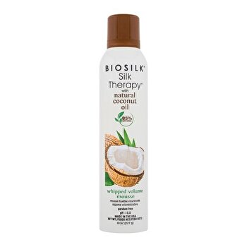 Farouk Systems Biosilk Silk Therapy Organic Coconut Oil Whipped Volume Mousse 227.0g