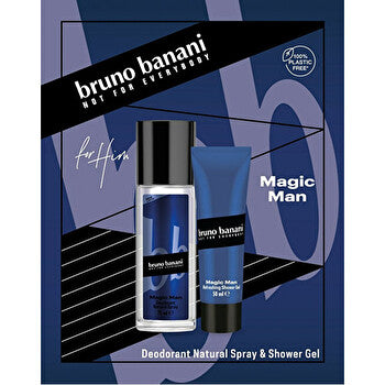 Bruno Banani Magic Man Gift Set Deodorant 75ml And Shower Gel 50ml 75ml