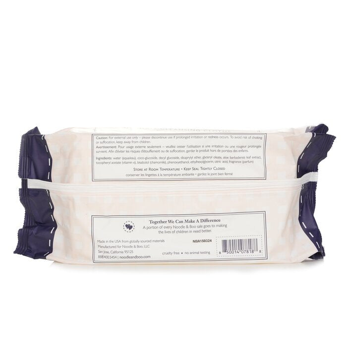 Noodle & Boo Ultimate Cleansing Cloths - For Face, Body & Bottom - 7 72cloths