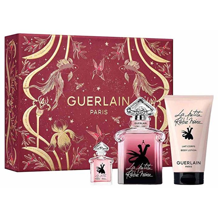 Guerlain La Petite Robe Noire Eau De Parfum Intense Gift Set Eau De Parfum 50ml Body Lotion 75ml And Miniature Eau De Parfum 5ml 50ml