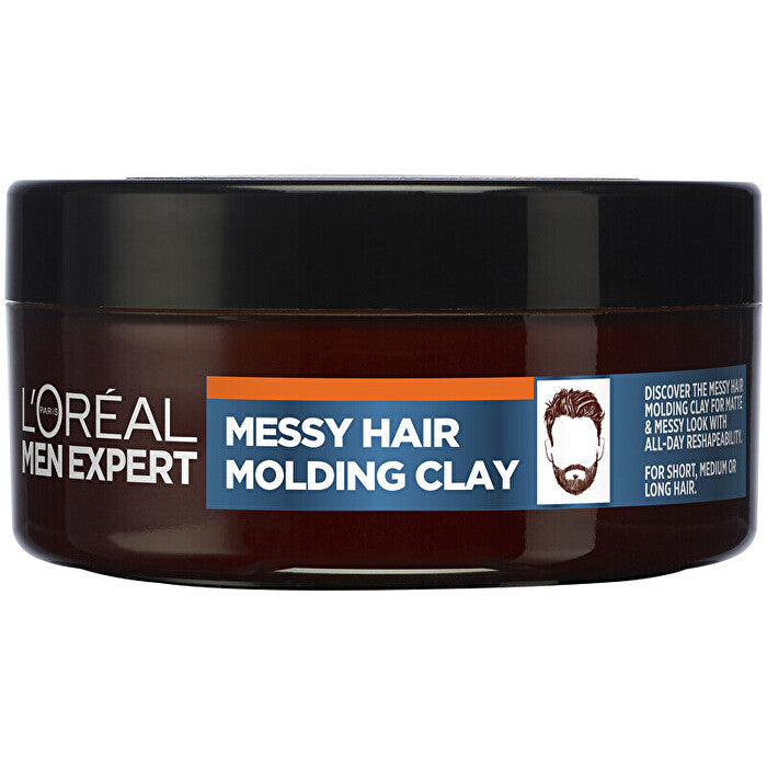 L´Oreal Professionnel Men Expert Messy Hair Molding Clay 75ml
