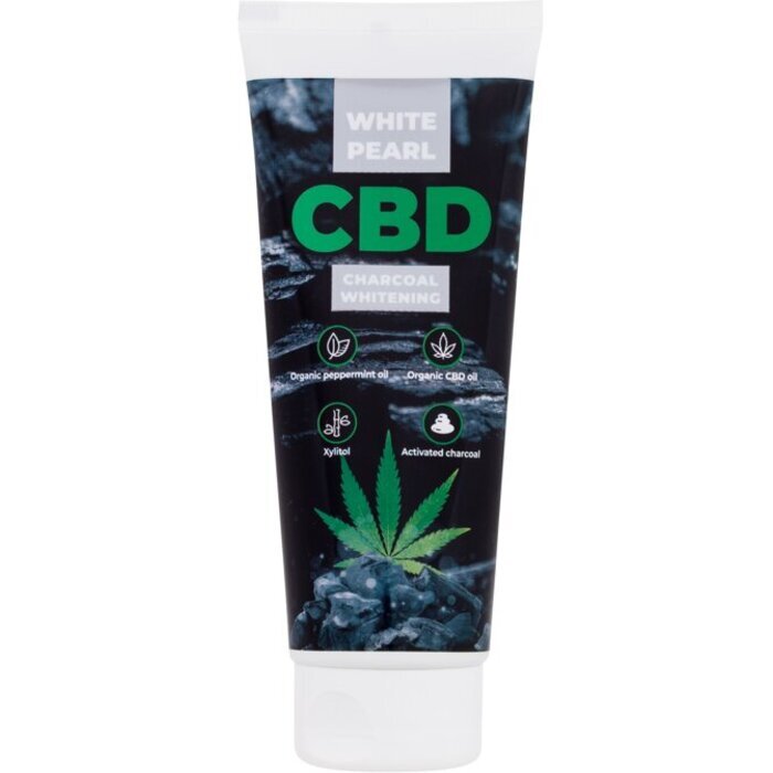 VitalCare Cbd Charcoal Whitening Toothpaste - Hemp Oil And Activated Charcoal 75ml