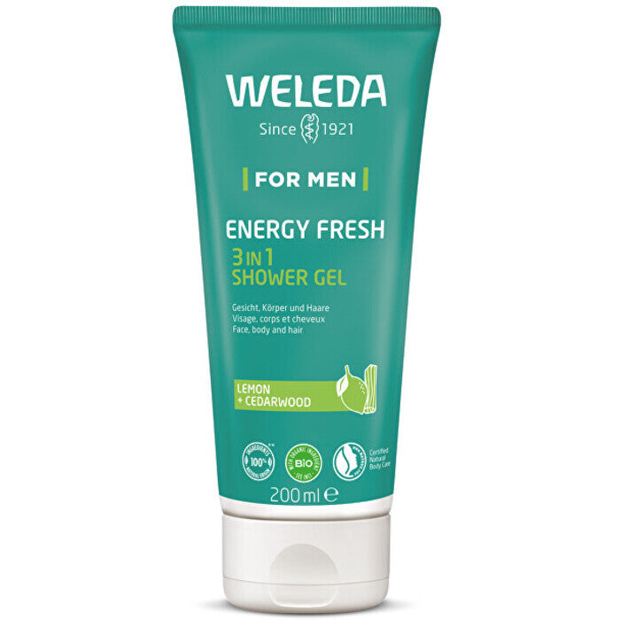 Weleda Men Energy Fresh 3v1 Shower Gel 200ml