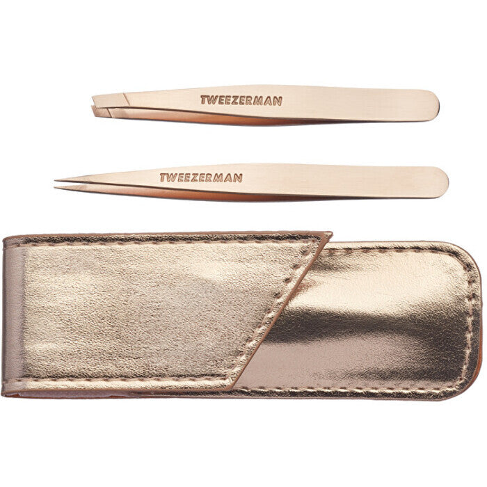 Tweezerman Rose Gold Set