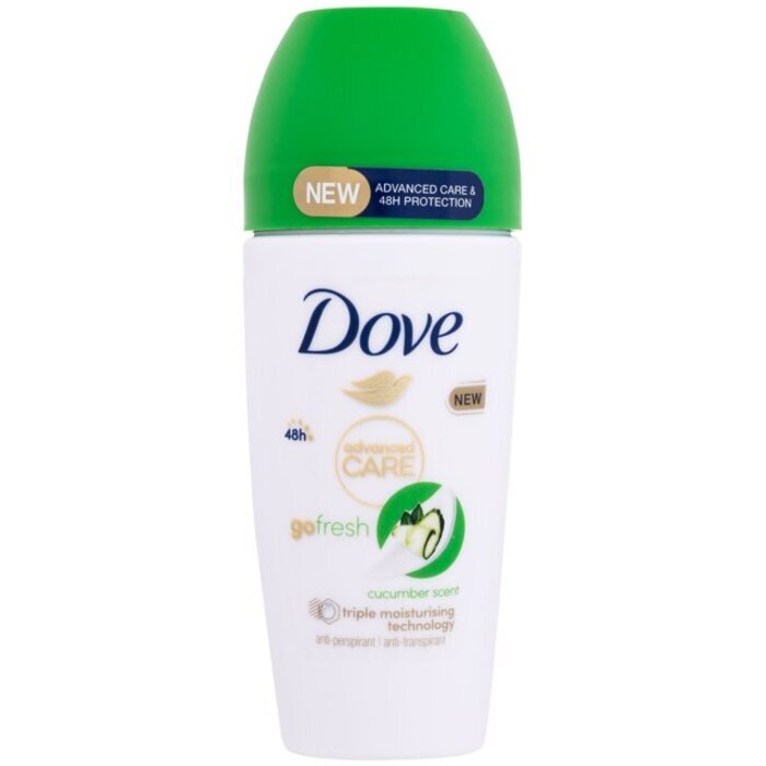 Dove Advanced Care Go Fresh Cucumber & Green Tea 48h Roll-on Antiperspirant 50ml