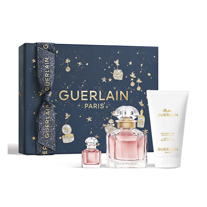 Guerlain Mon Gift Set Eau De Parfum 50ml Miniature Eau De Parfum 5ml And Body Lotion 75ml 50ml
