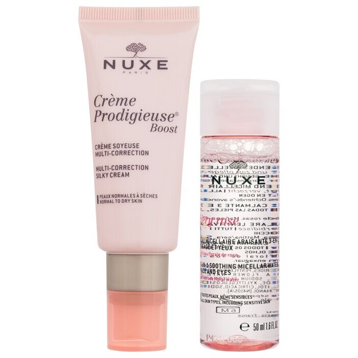 Nuxe Creme Prodigieuse Boost Multi-correction Silky Cream Set - Sada Pleťove Peče 40ml