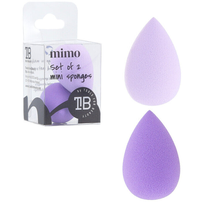 Mimo Mini Concealer Sponge Purple Pack Of 2