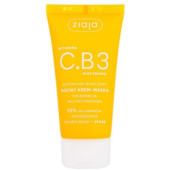 Ziaja Vitamin C.b3 Niacinamide Night Cream-mask 50ml