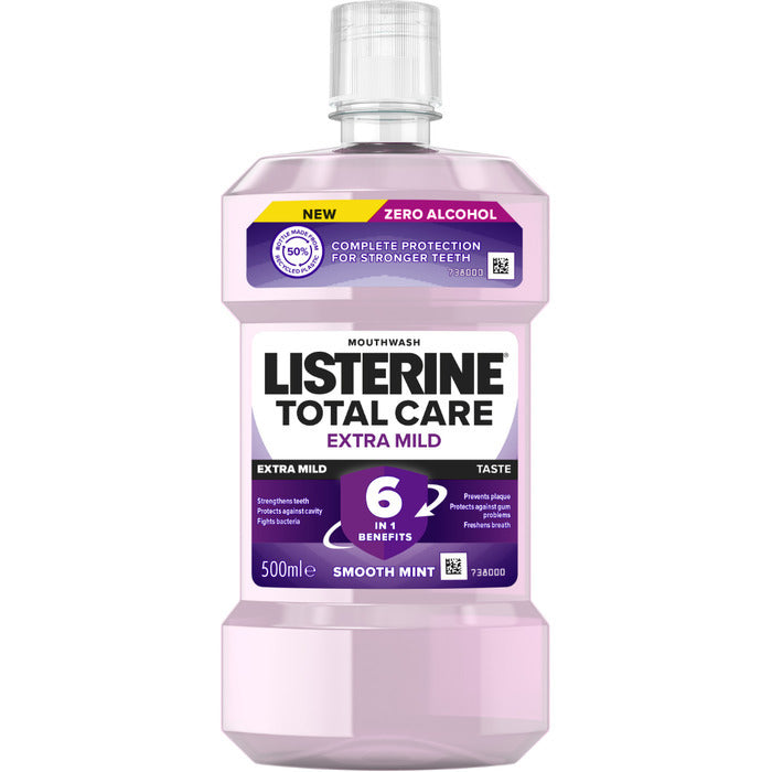 Listerine Total Care Extra Mild Taste Smooth Mint 500ml