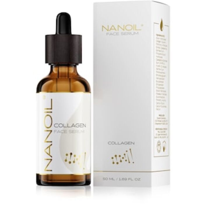 Nanoil Collagen Face Serum - Rozjasňující Serum Pro Zralou Pleť 50ml