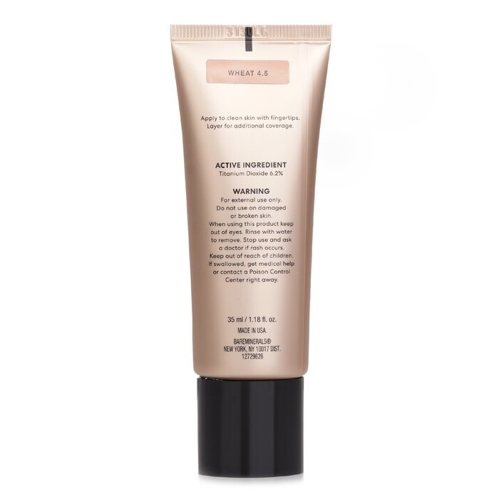 BareMinerals Complexion Rescue Tinted Moisturizer Broad Spectrum SPF 30 - #4.5 Wheat 35ml/1.18oz