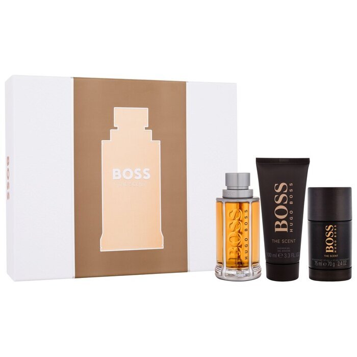 Hugo Boss The Scent Dárková Sada Eau De Toilette 100ml Deostick 75ml A Sprchový Gel 100ml 100ml