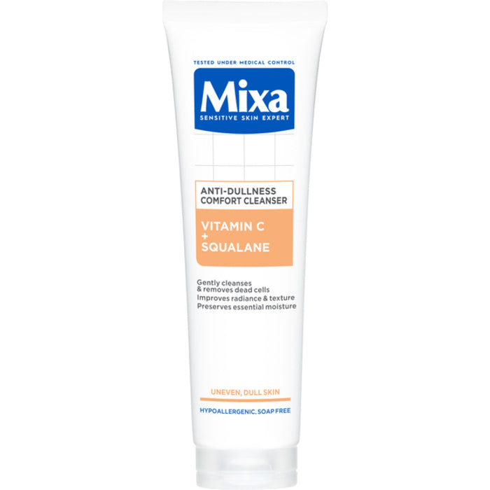 Mixa Anti-dullness Comfort Cleanser - Čisticí Gel Pro Mdlou Pleť 150ml