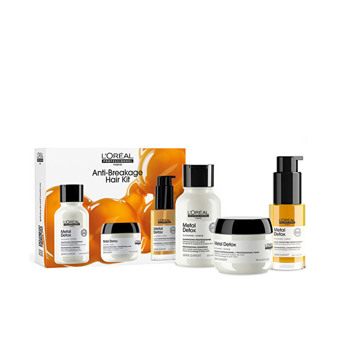 L'oreal Serie Expert Metal Detox Set Shampoo 100ml/mask 75ml/oil 30ml 205ml