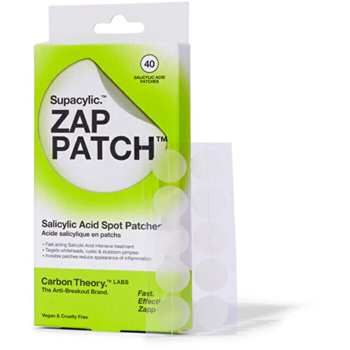 Carbon Theory Supacylic. Zap Patch Salicylic Acid Spot Patches 40 Pcs