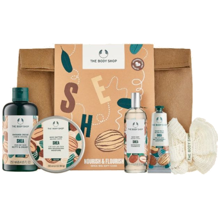The Body Shop Shea G4 Medium Set - Body Care Gift Set