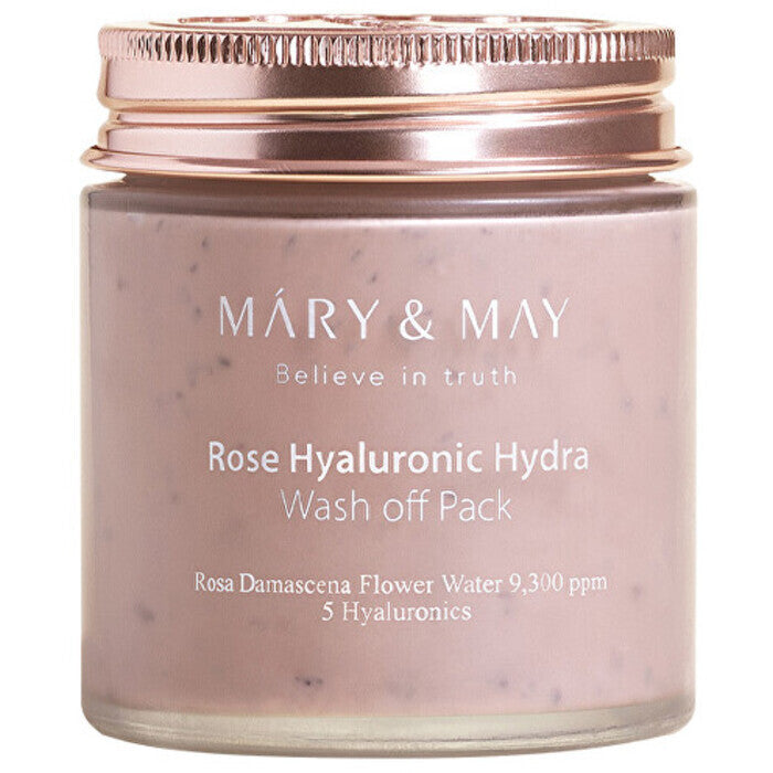 Mary & May Rose Hyaluronic Hydra Wash Off Pack 125.0g
