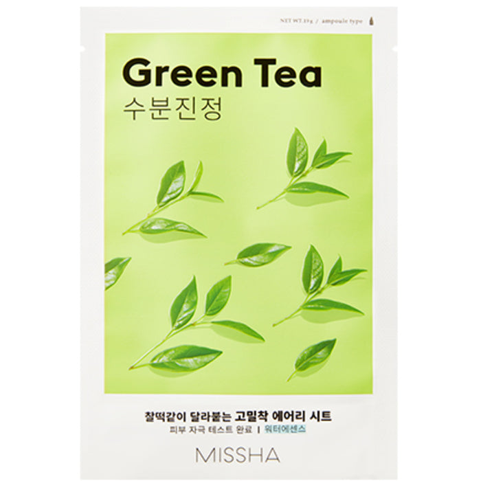Missha Airy Fit Sheet Mask Green Tea 19.0g