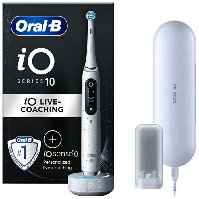 Oral B Io Series 10 ( Stardust White ) - Electric Toothbrush