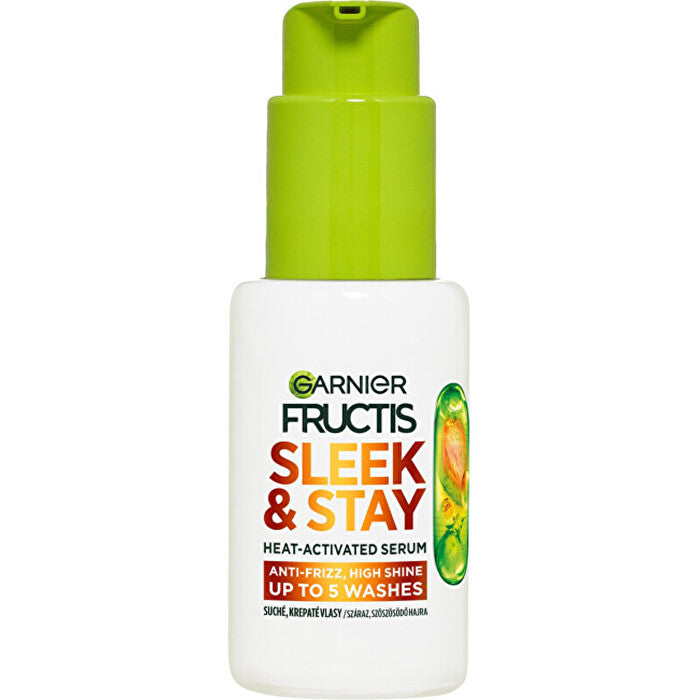 Garnier Fructis Keratin Sleek Heat-activated Serum - Dry And Frizzy Hair 50ml