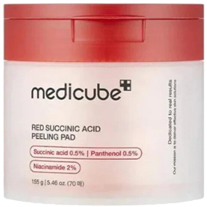 Medicube Red Succinic Acid Peeling Pad - Exfoliační Pleťove Tampony 155.0g