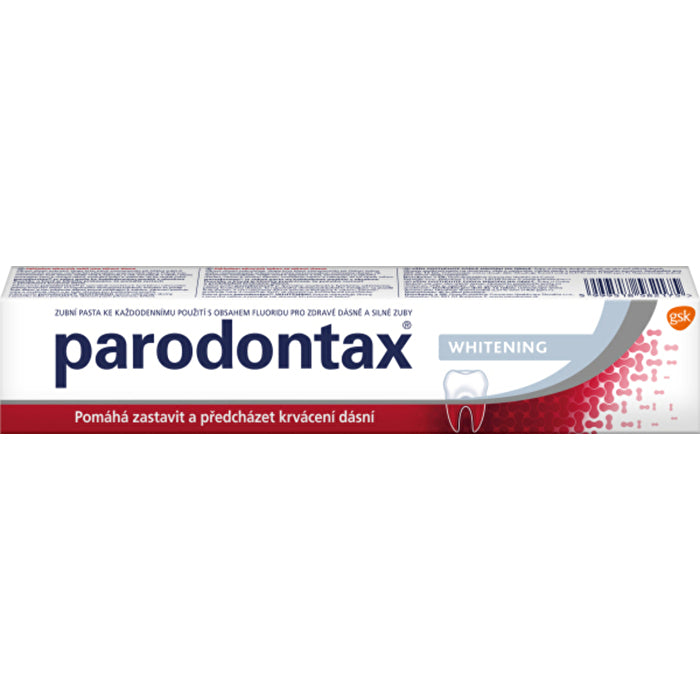 Parodontax Whitening Toohpaste For Bleeding Gums - Zubní Pasta Proti Krvácení Dásní S Bělicím účinkem 75ml