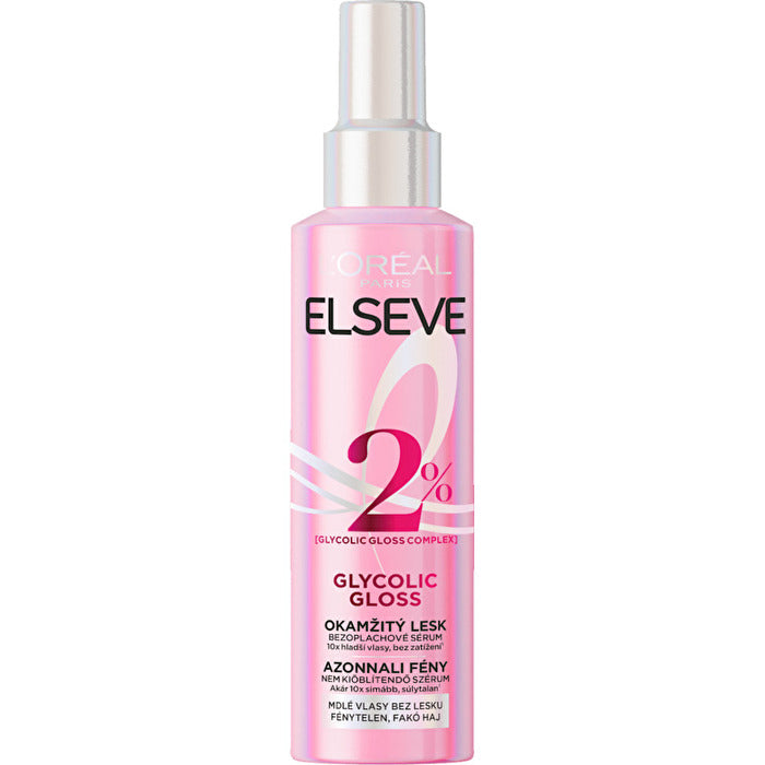 L´Oreal Professionnel Elseve Glycolic Gloss Spray 2% - Instant Shine Leave-in Serum 150ml