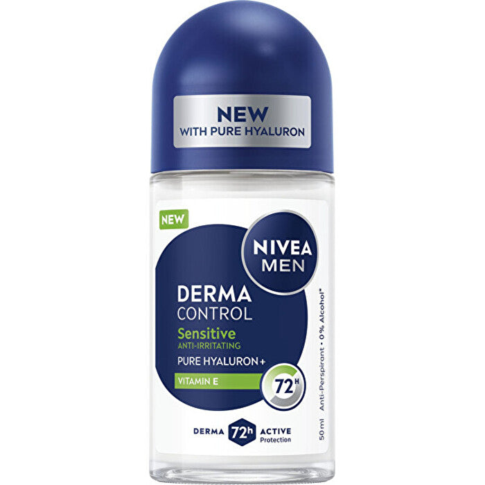 Nivea Men Derma Control Sensitive Antiperspirant - Kuličkový Antiperspirant 50ml