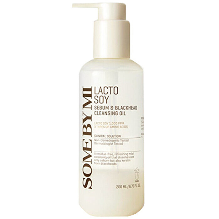 Some By Mi Lactosoy Sebum & Blackhead Cleansing Oil - Čisticí Pleťový Olej 200ml