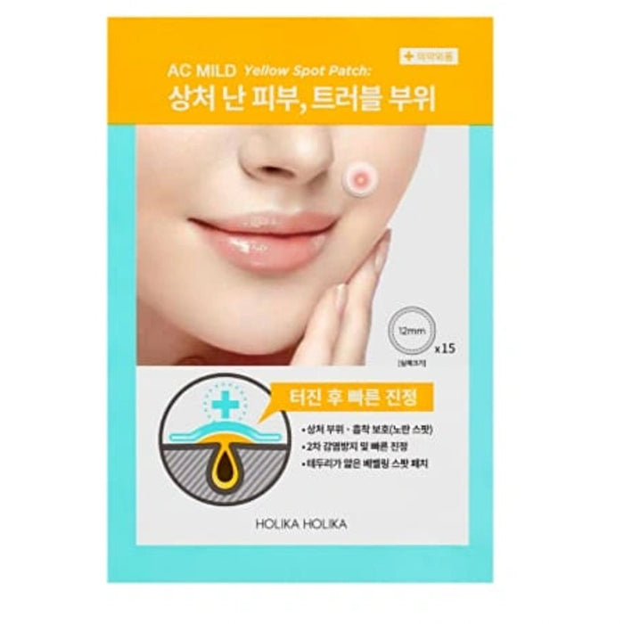 Holika Holika Ac Mild Yellow Spot Patch ( 15 Pcs )