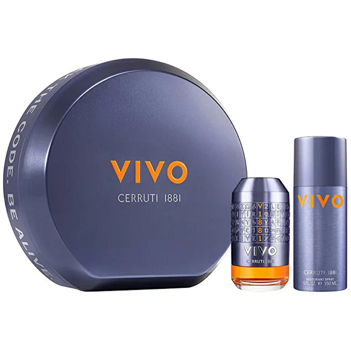 Cerruti Vivo Gift Set Eau De Parfum 60ml And Deospray 150ml 60ml