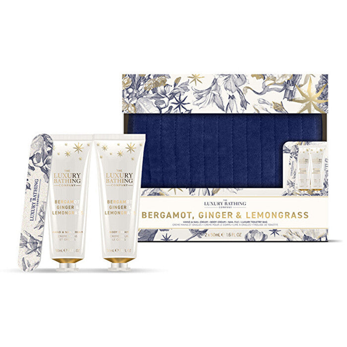 The Luxury Bathing Company Body Care Gift Set ( Bergamot Ginger & Lemongrass )