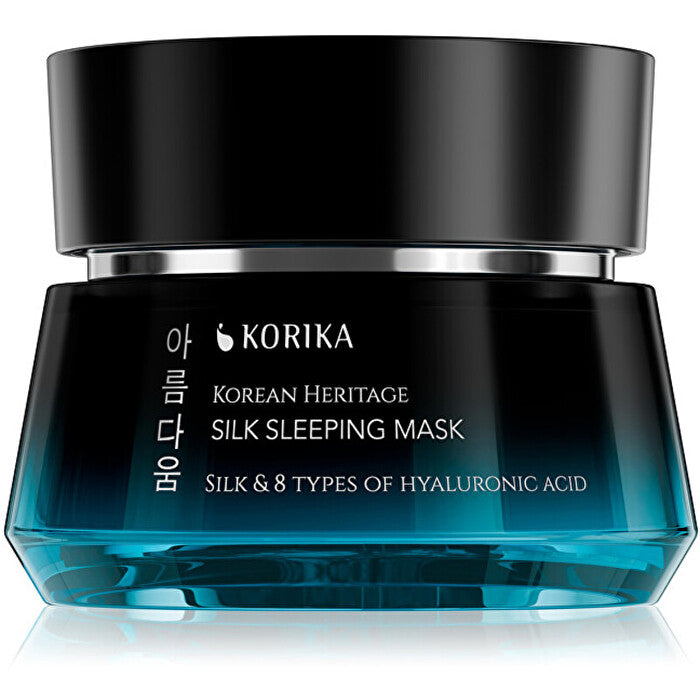 Korika Korean Heritage Silk Sleeping Mask - Hydrating Overnight Mask With Silk Protein 50ml