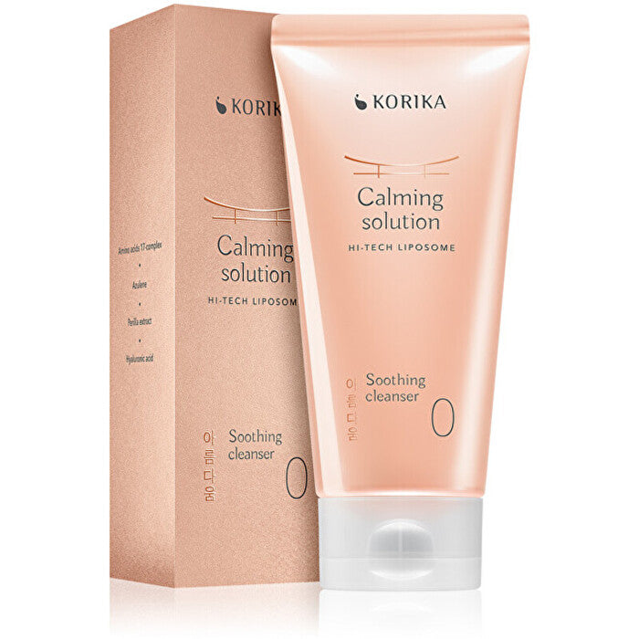 Korika Calming Solution Hi-tech Liposome Soothing Cleanser - Zklidňující čisticí Krem 150ml