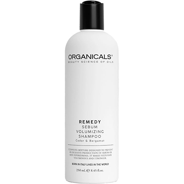 Organicals Remedy Sebum Volumizing Shampoo Cedar & Bergamot - Limp And Oily Hair 250ml