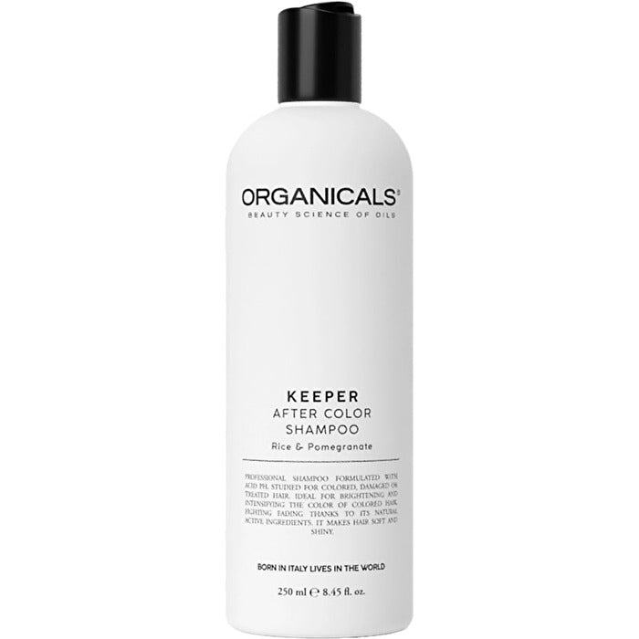 Organicals Keeper After Color Shampoo Rice & Pomegranate - Šampon Pro Barvene Vlasy 250ml