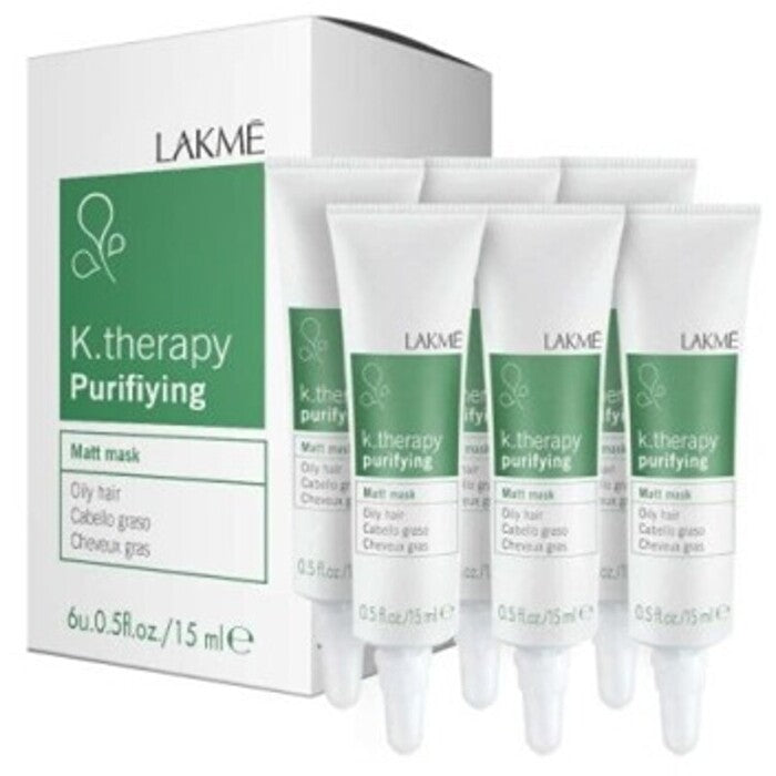 Lakme K.therapy Purifying Matt Mask - Šamponový Peeling Pro Mastne Vlasy 90ml