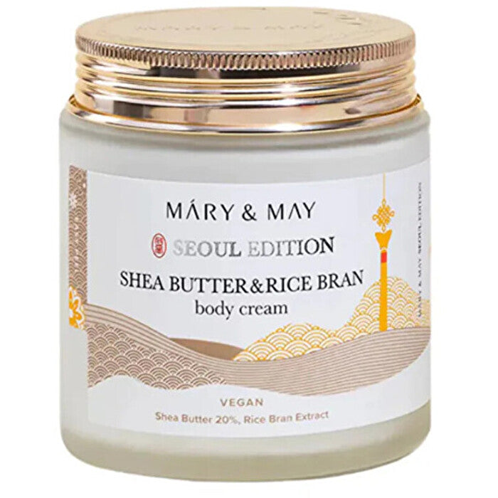 Mary & May Shea Butter & Rice Bran Body Cream - Body Cream 250ml