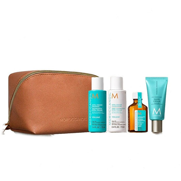 Moroccanoil Travel Volume Set - Cestovní Sada Pro Objem Vlasů 205ml
