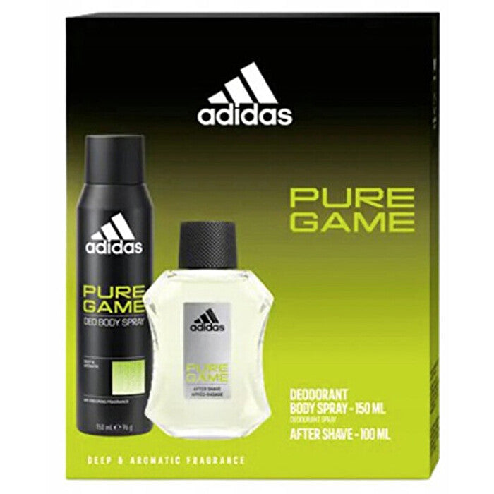 Adidas Pure Game Gift Set Aftershave 100ml And Deospray 150ml 100ml